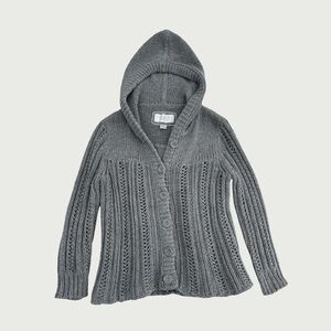 American Eagle Hooded Cardigan
